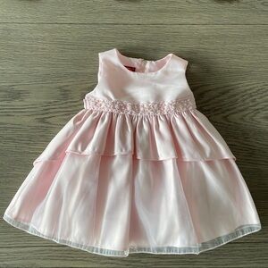 Princess faith satin and organza dress 18m